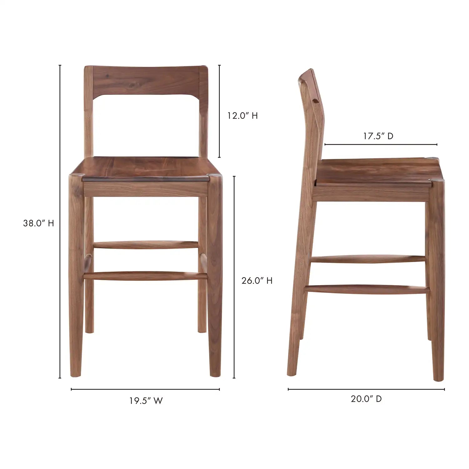 MOES, OWING COUNTER STOOLS, BAR STOOLS