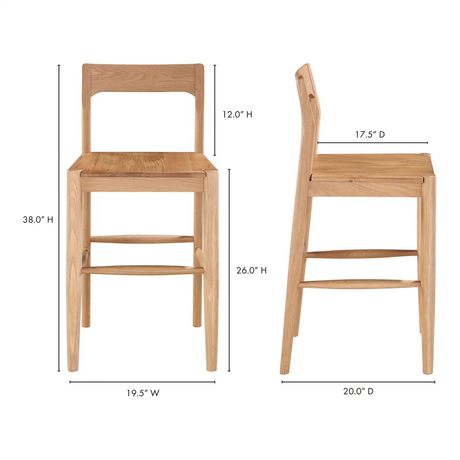 MOES, OWING COUNTER STOOLS, BAR STOOLS
