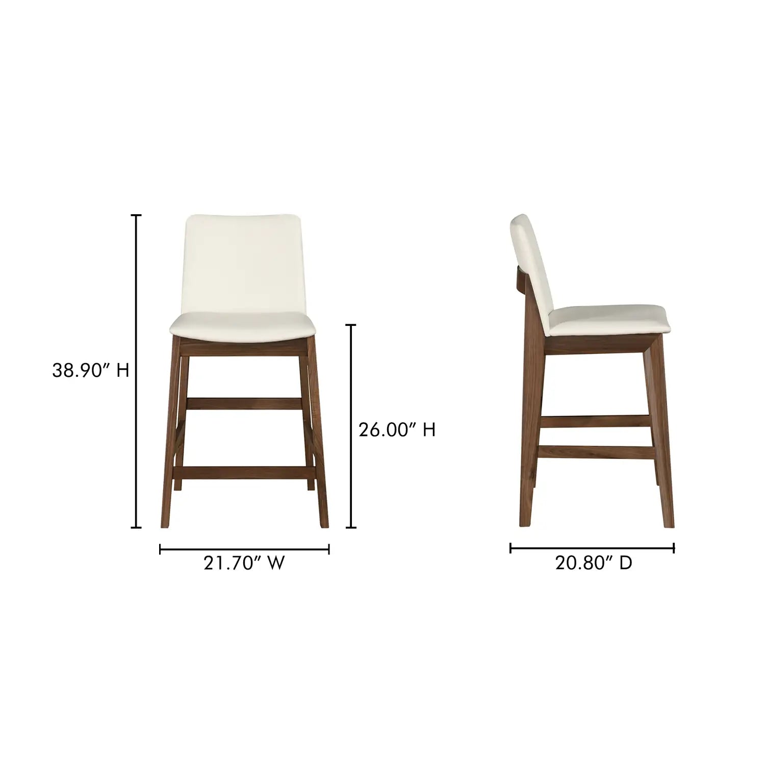 MOES, DECO COUNTER STOOLS, BAR STOOLS