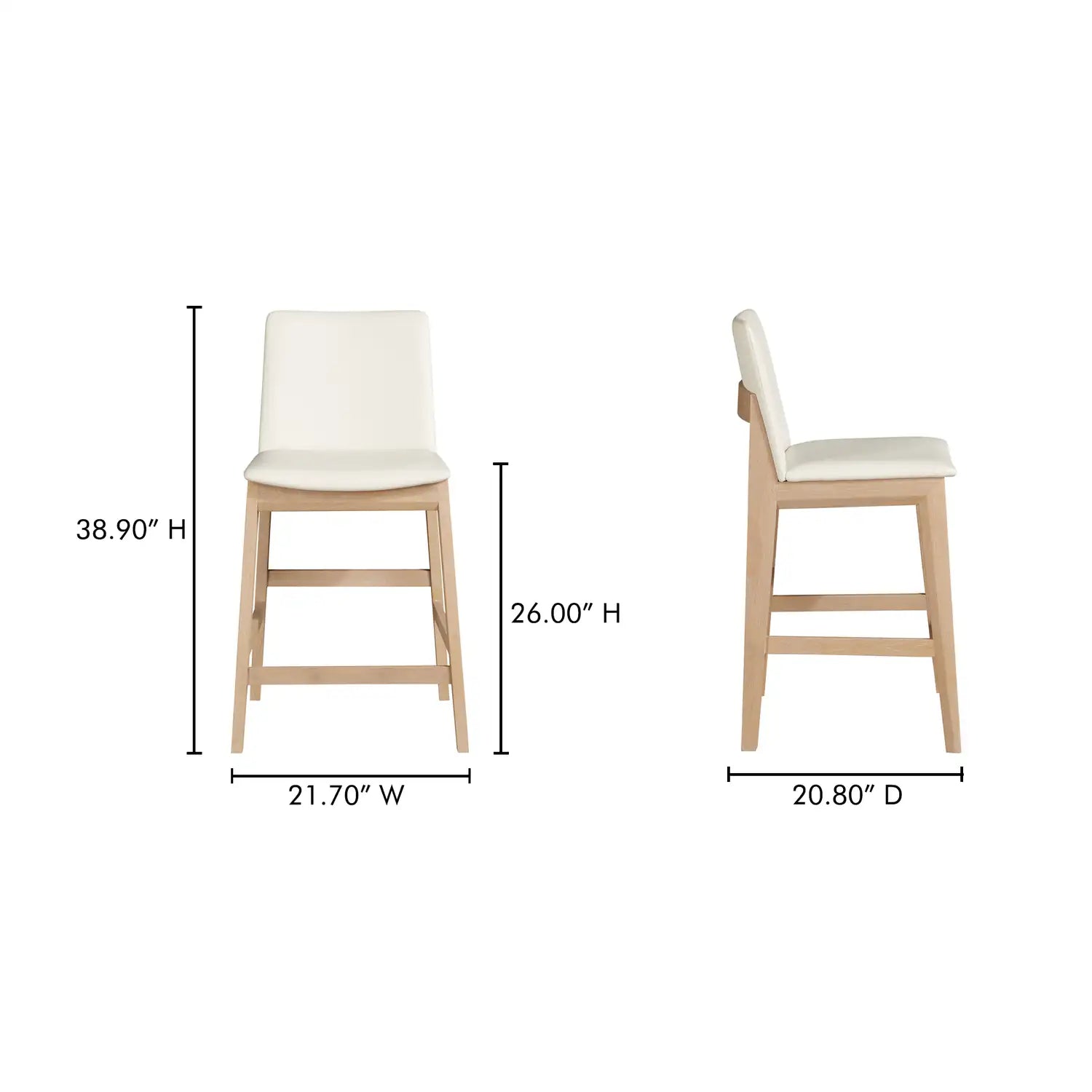 MOES, DECO COUNTER STOOLS, BAR STOOLS
