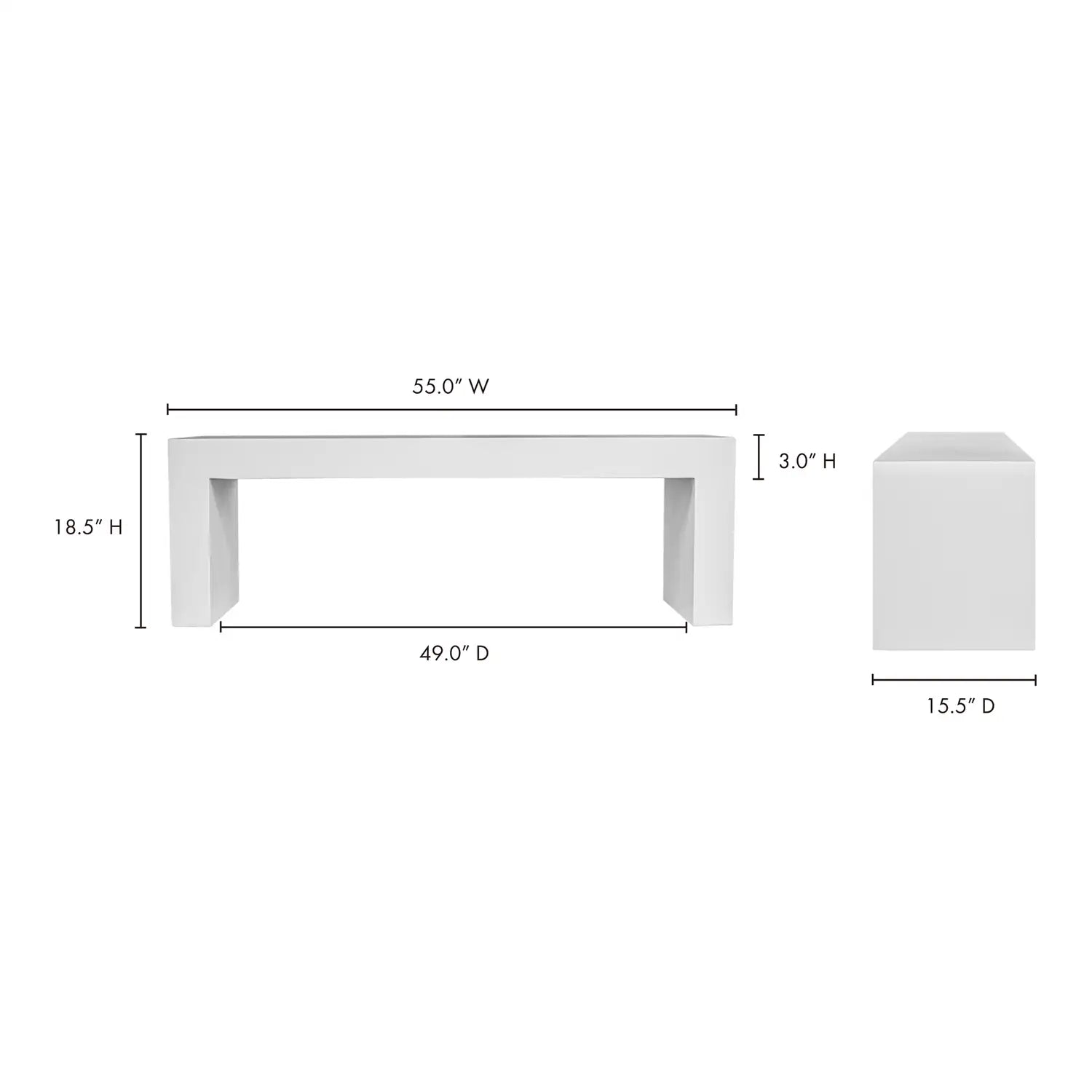 MOES LAZARUS OUTDOOR BENCHES - Outdoor Seating