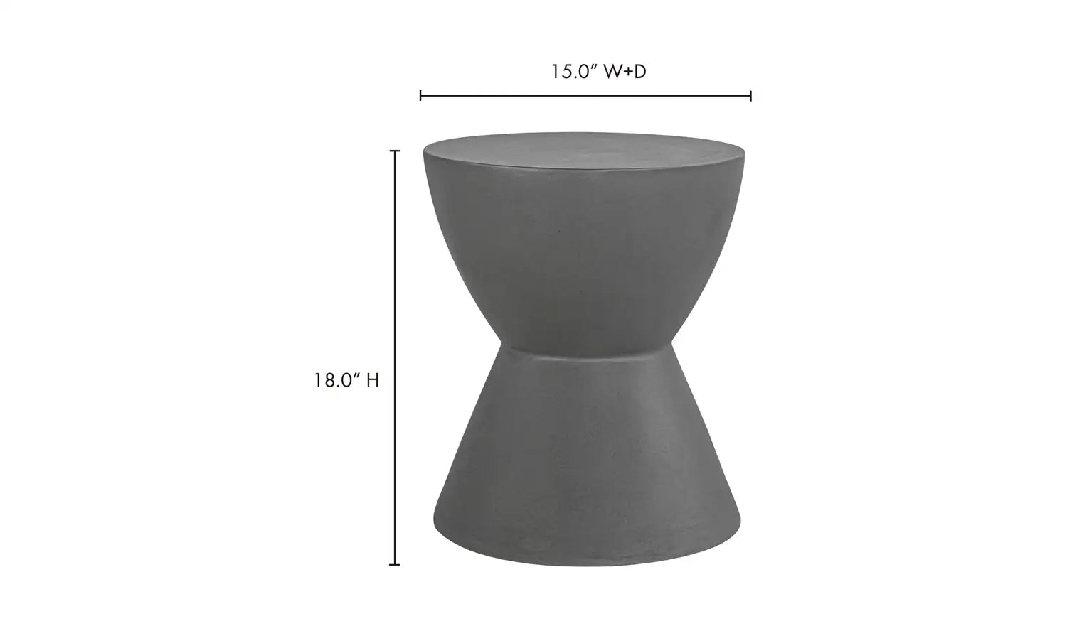 MOES HOURGLASS OUTDOOR STOOLS - Outdoor Seating