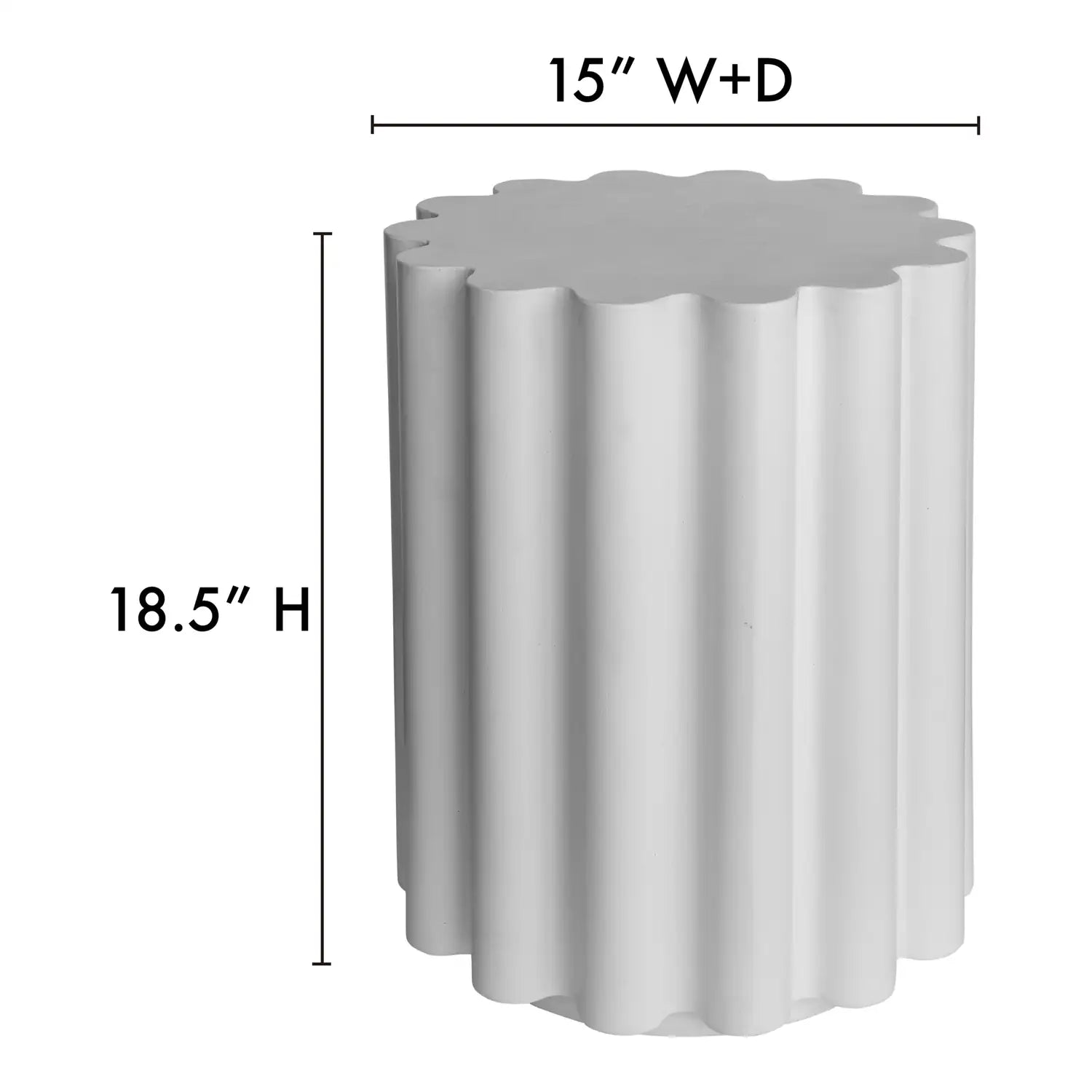 MOES TAFFY ACCENT TABLES - Side