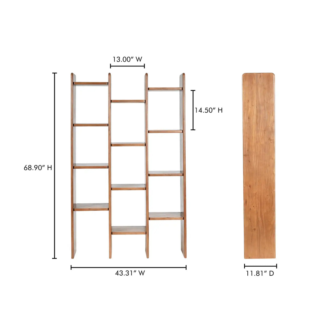 MOES ORSON BOOKSHELVES - Cabinets & Bar