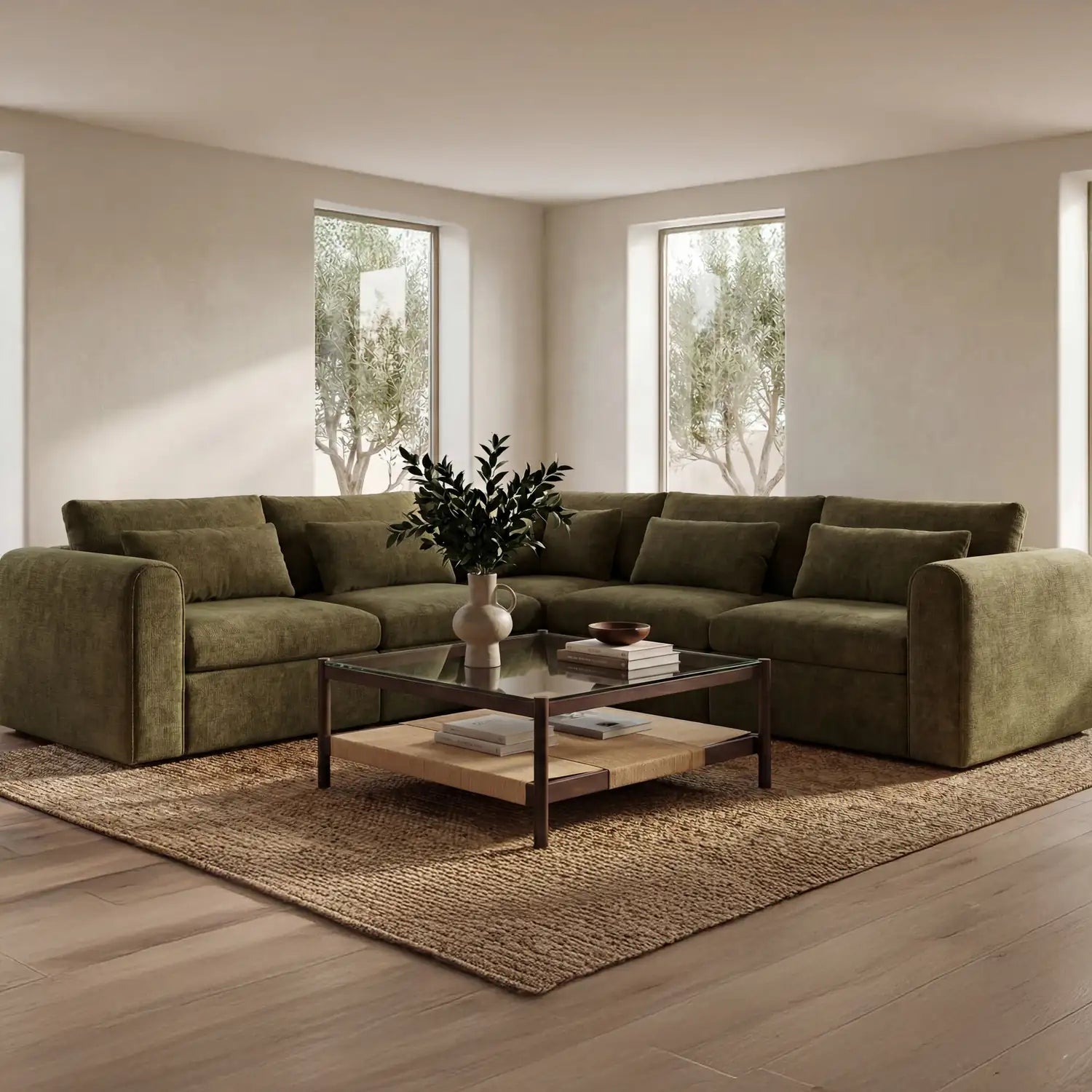 MOES WALKER COFFEE TABLES - Coffee