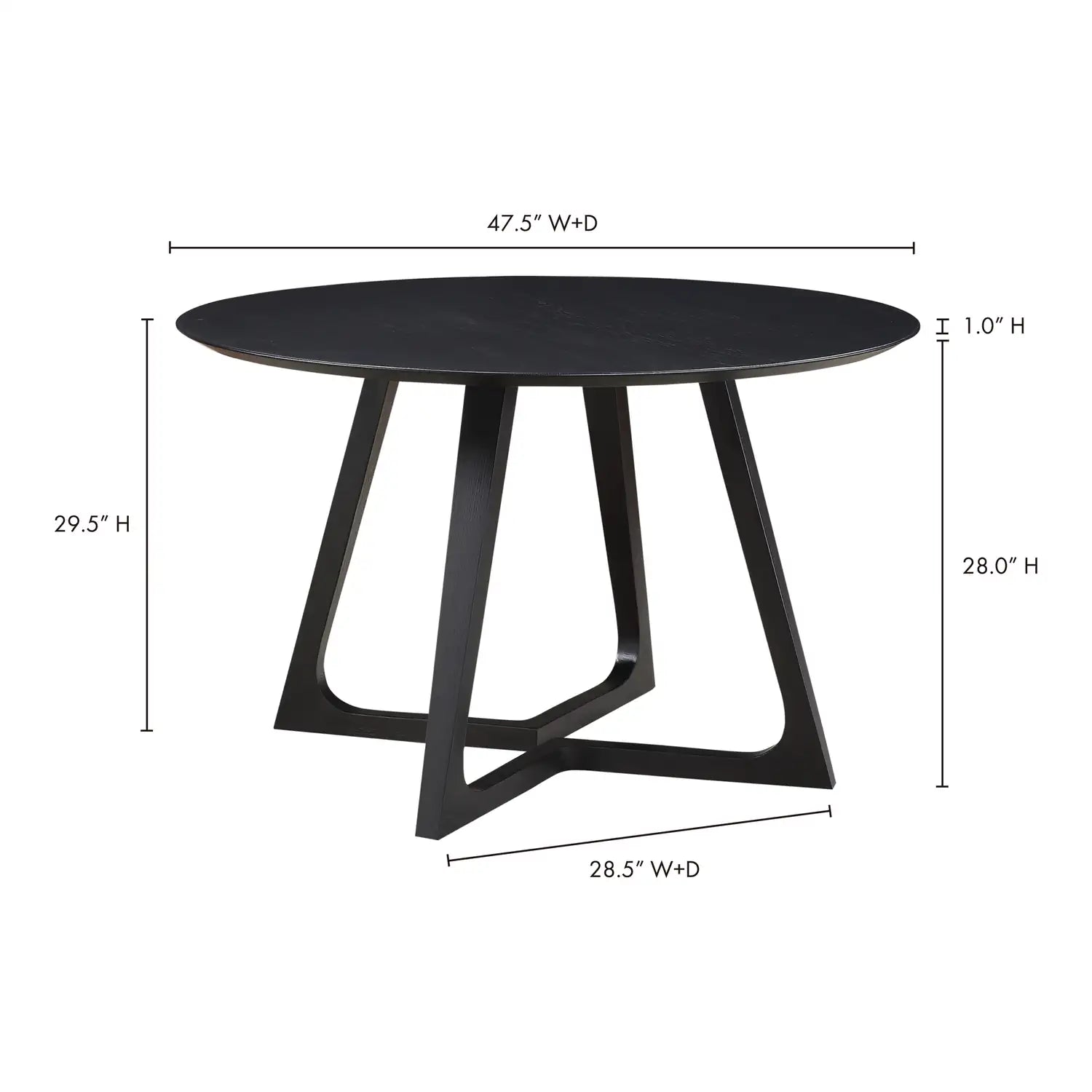 MOES GODENZA DINING TABLES - Dining Tables