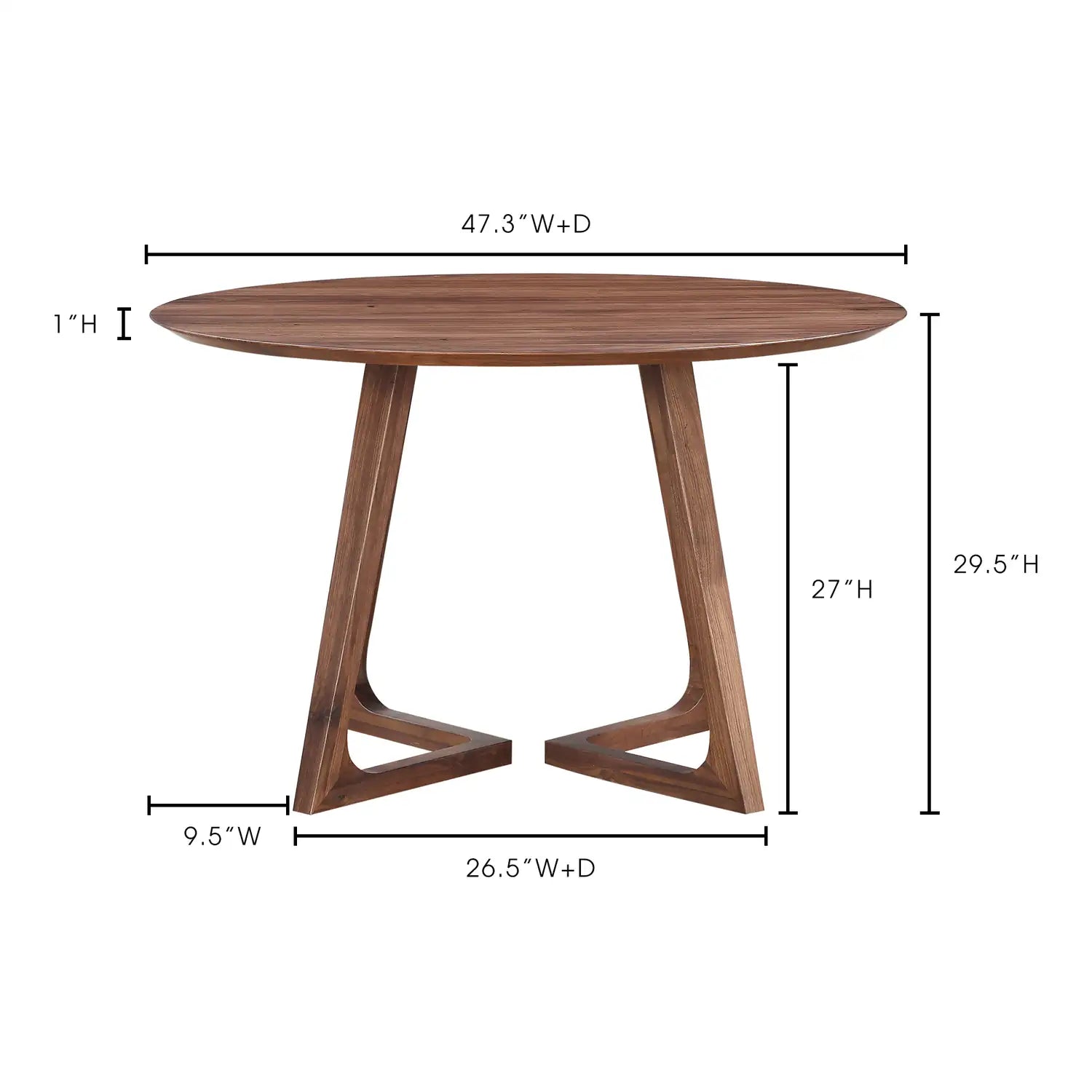 MOES GODENZA DINING TABLES - Dining Tables