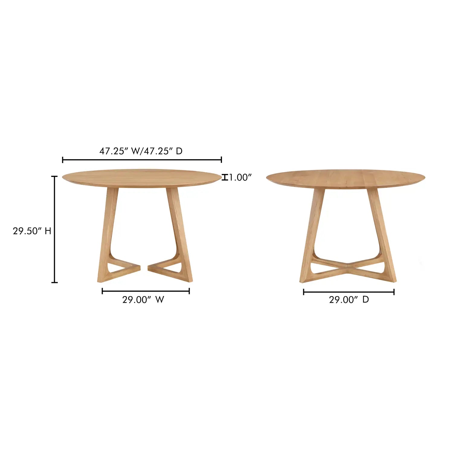 MOES GODENZA DINING TABLES - Dining Tables