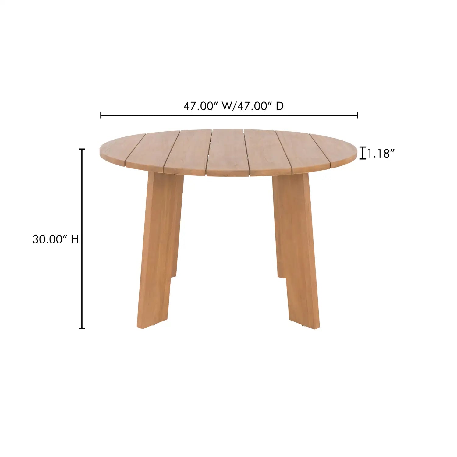 MOES DELTA OUTDOOR DINING TABLES - Outdoor Tables