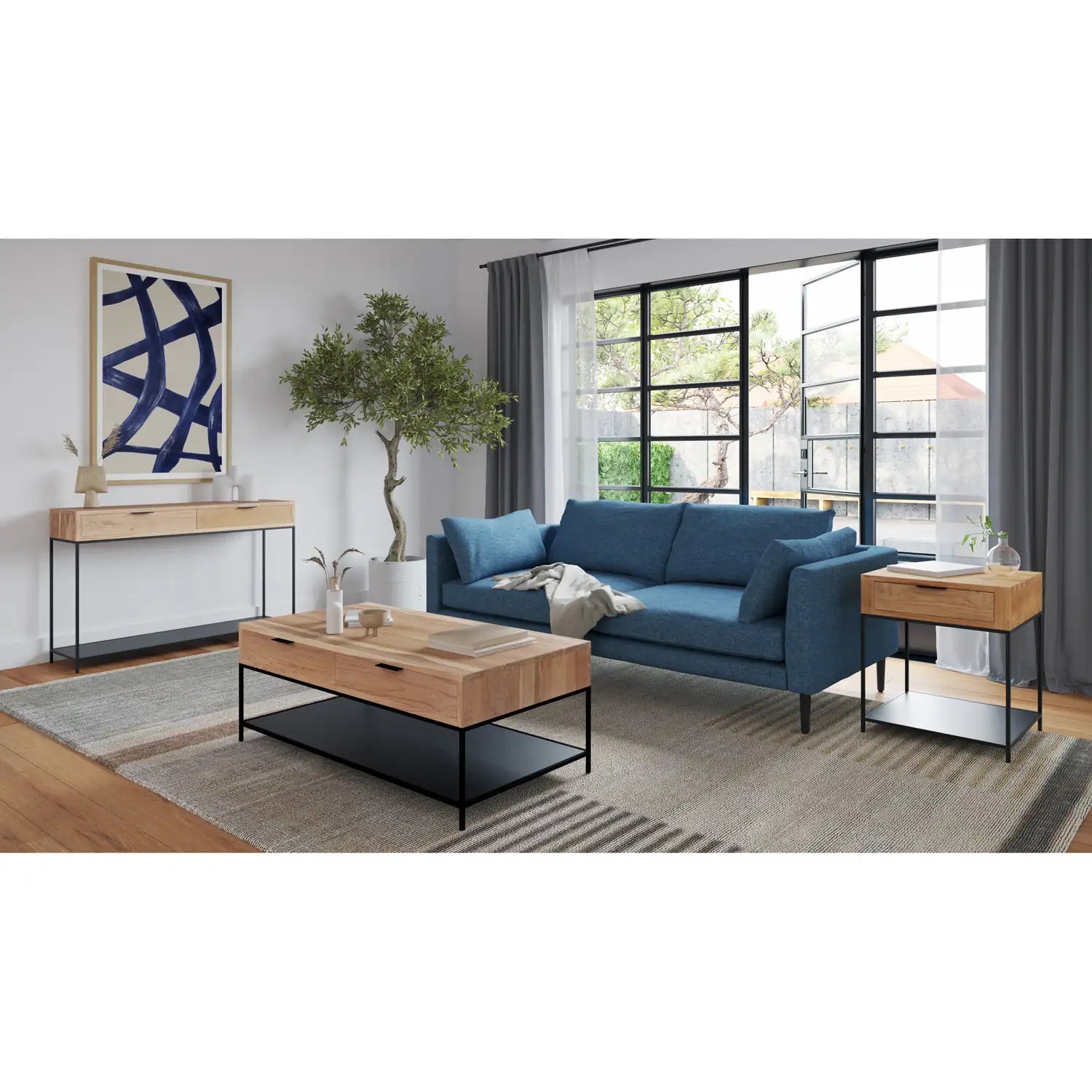 MOES JOLIET SIDE TABLES - Side