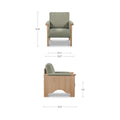 MOES, BAUER ACCENT CHAIRS, LOUNGE