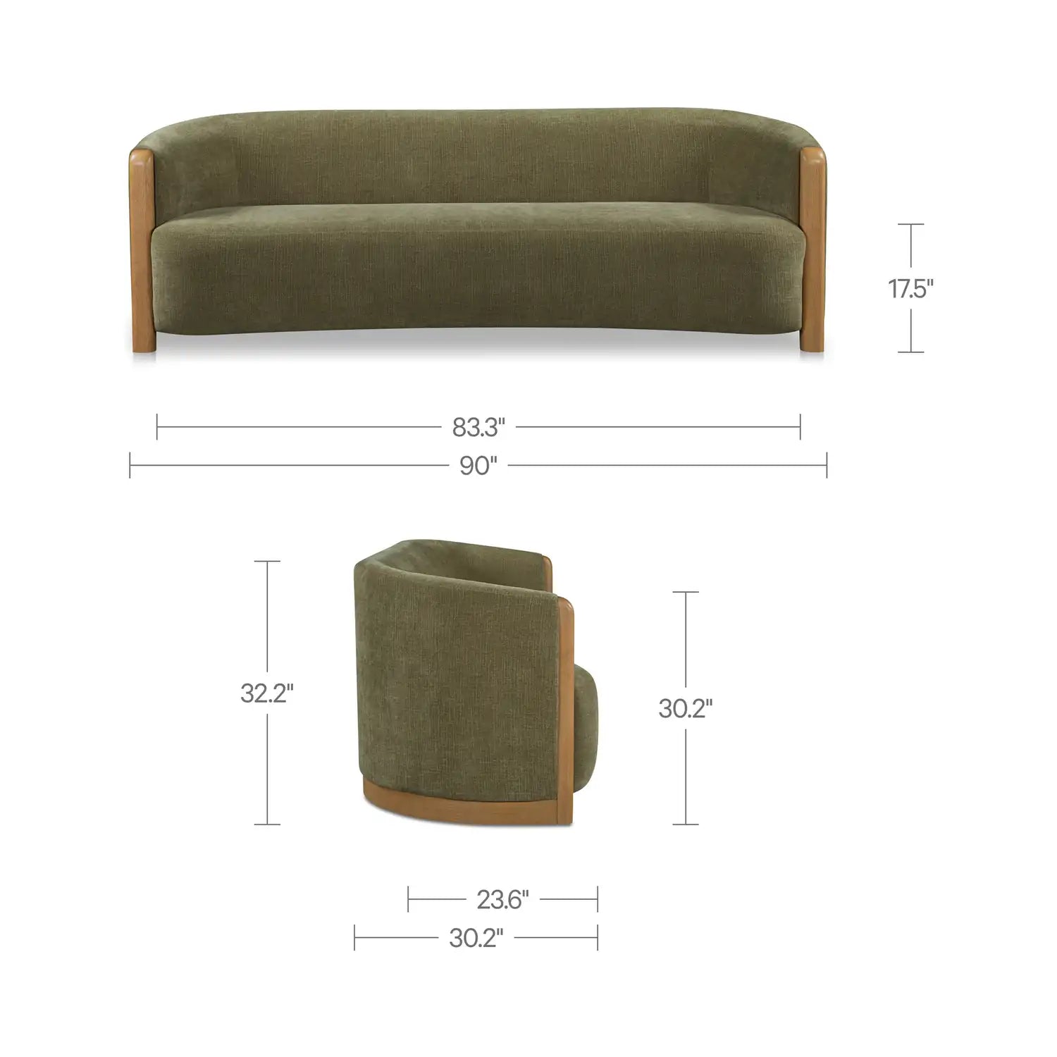 MOES, ANYA SOFAS, SOFA