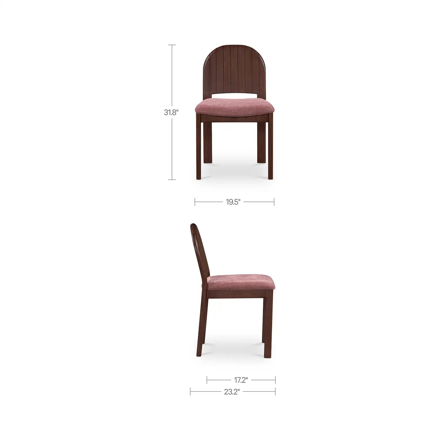 MOES, EMIL DINING CHAIRS - SET OF TWO, DINING CHAIRS