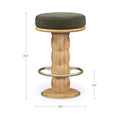 MOES NIO COUNTER STOOLS - Bar Stools