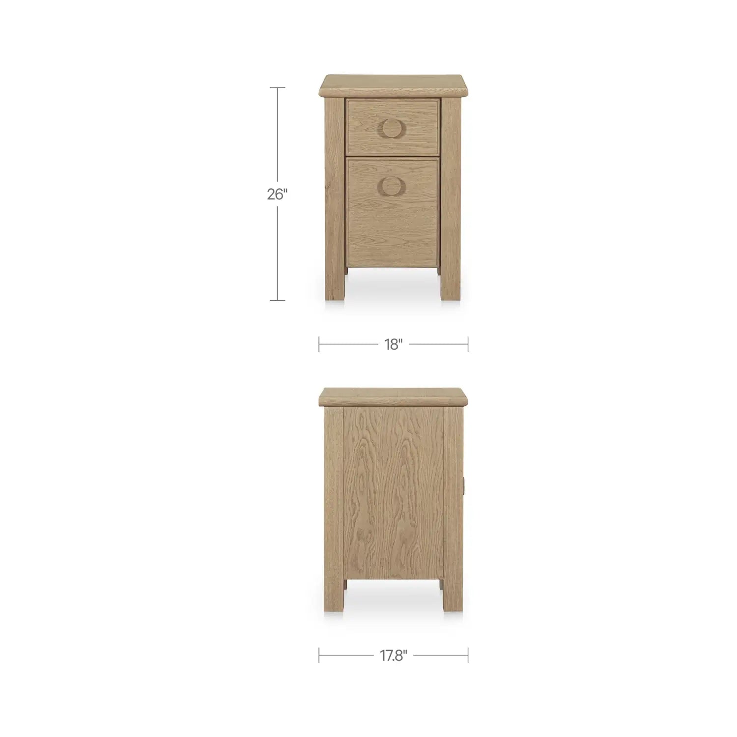 MOE'S, LOREN NIGHTSTANDS, NIGHTSTANDS