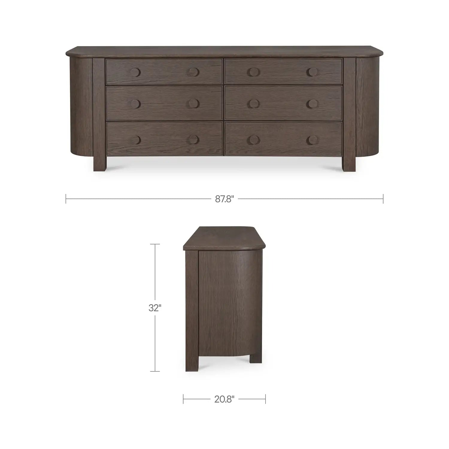 MOES, LOREN DRESSERS, DRESSERS