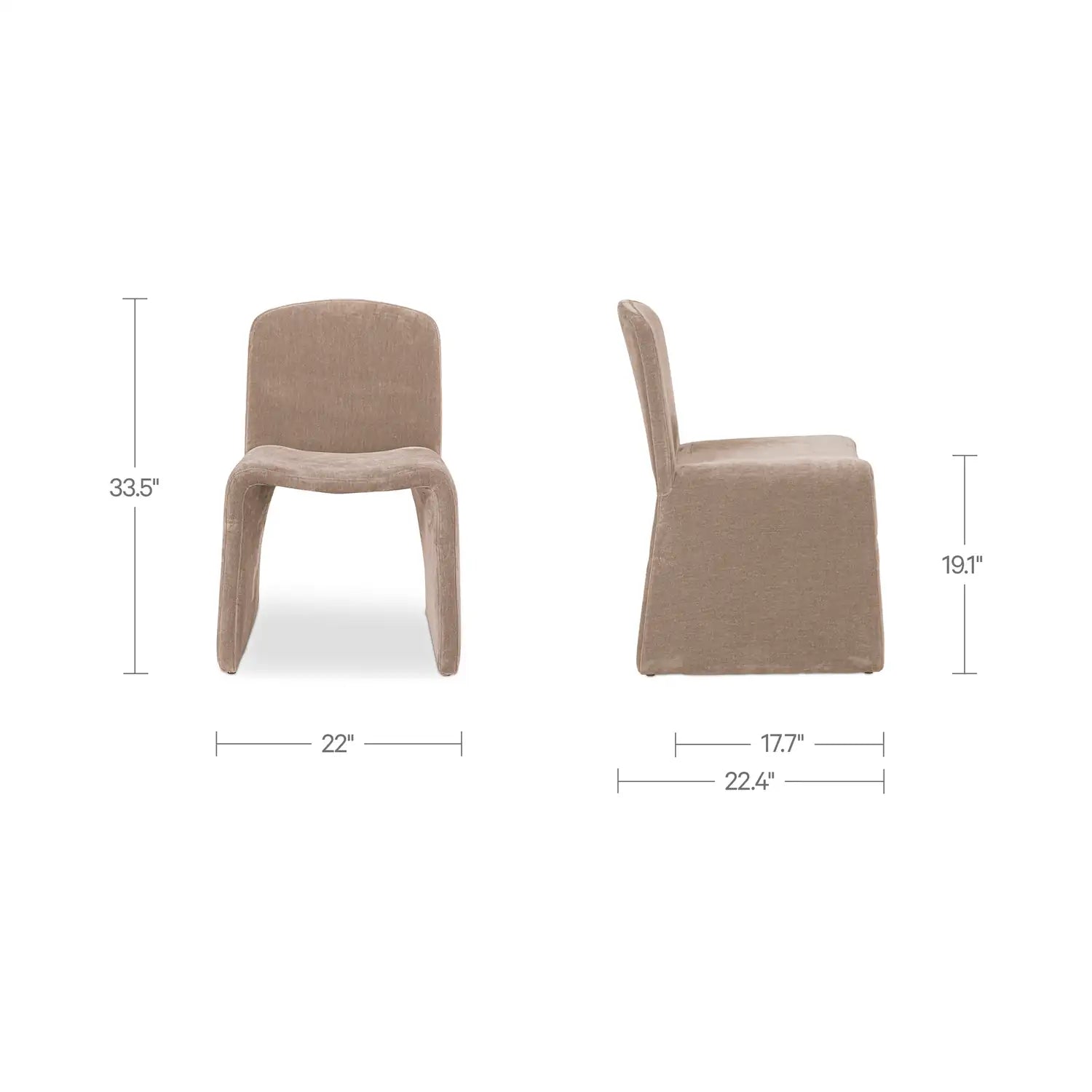 MOES, ELLA DINING CHAIRS, DINING CHAIRS