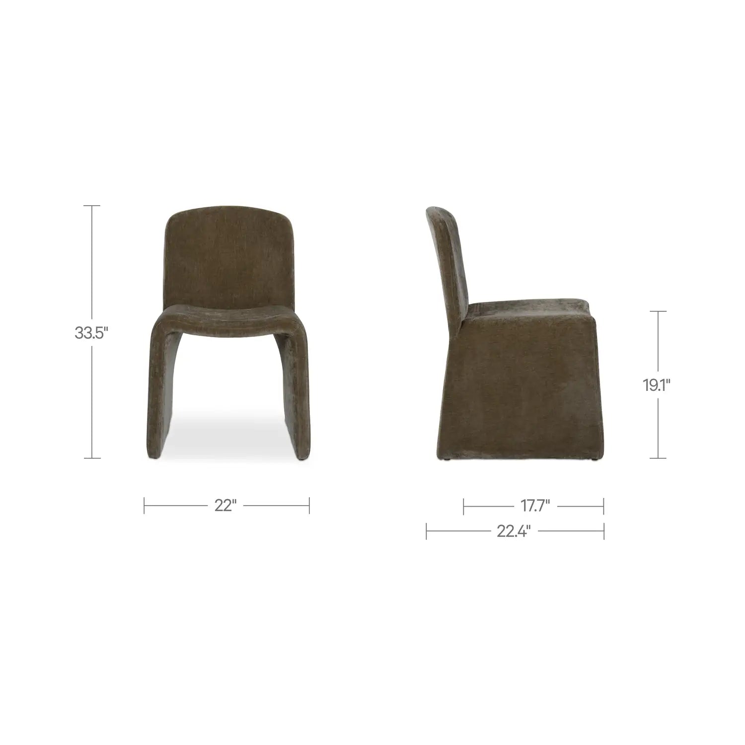 MOES, ELLA DINING CHAIRS, DINING CHAIRS