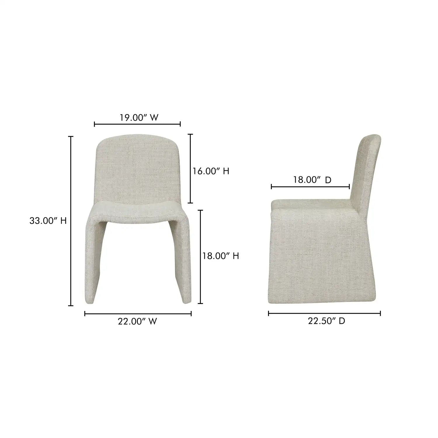 MOES, ELLA DINING CHAIRS, DINING CHAIRS