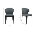 MOES, DELANEY DINING CHAIRS - SET OF TWO, DINING CHAIRS