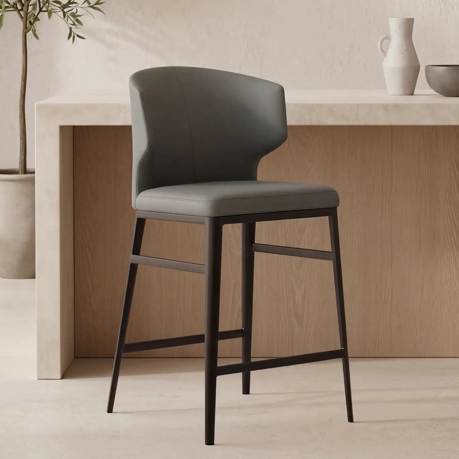 MOES, DELANEY COUNTER STOOLS, BAR STOOLS