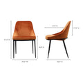 MOES, SEDONA DINING CHAIRS - SET OF TWO, DINING CHAIRS