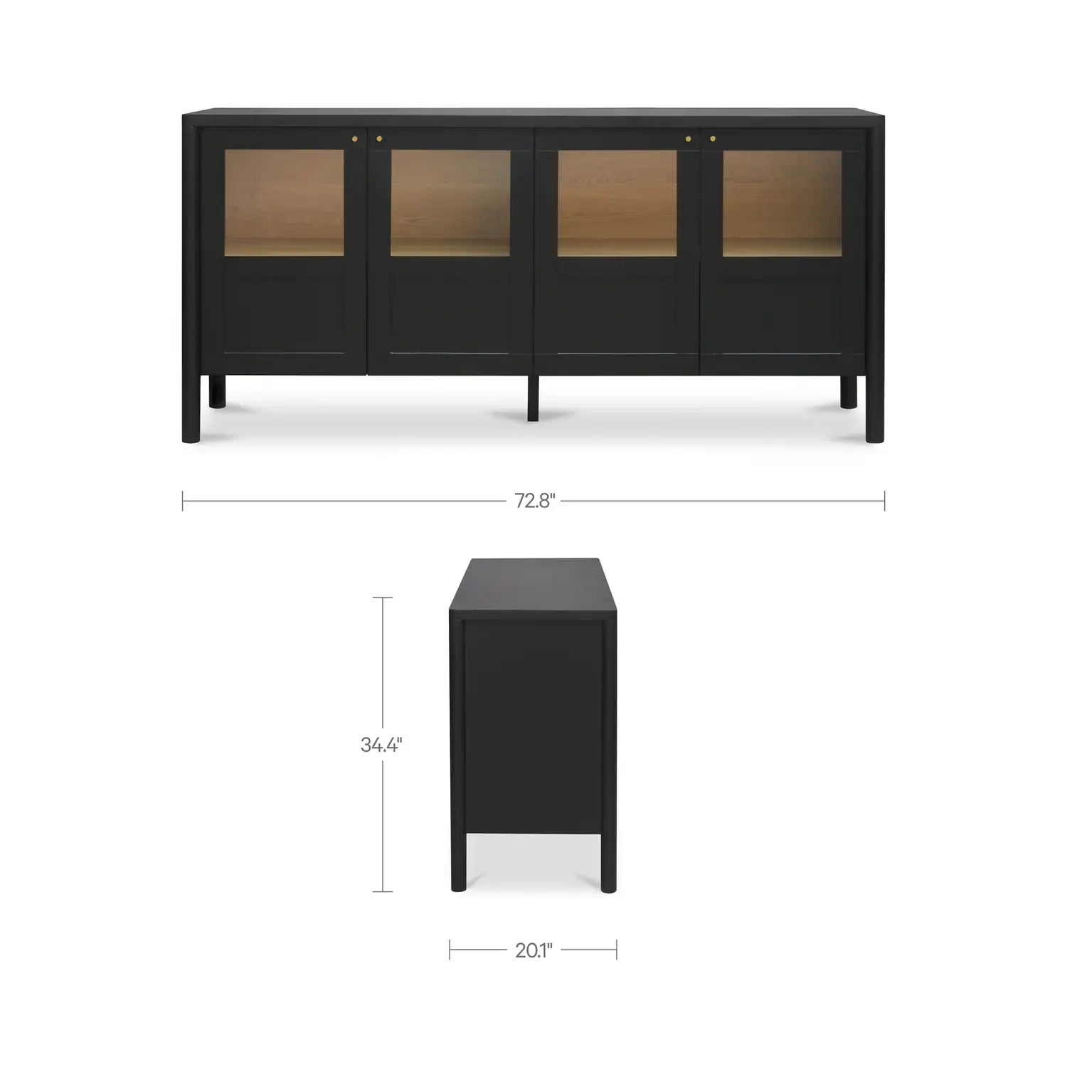 MOES HANNAH SIDEBOARDS - Cabinets & Bar