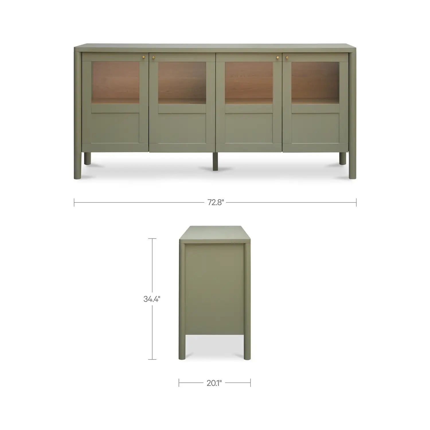 MOES HANNAH SIDEBOARDS - Cabinets & Bar
