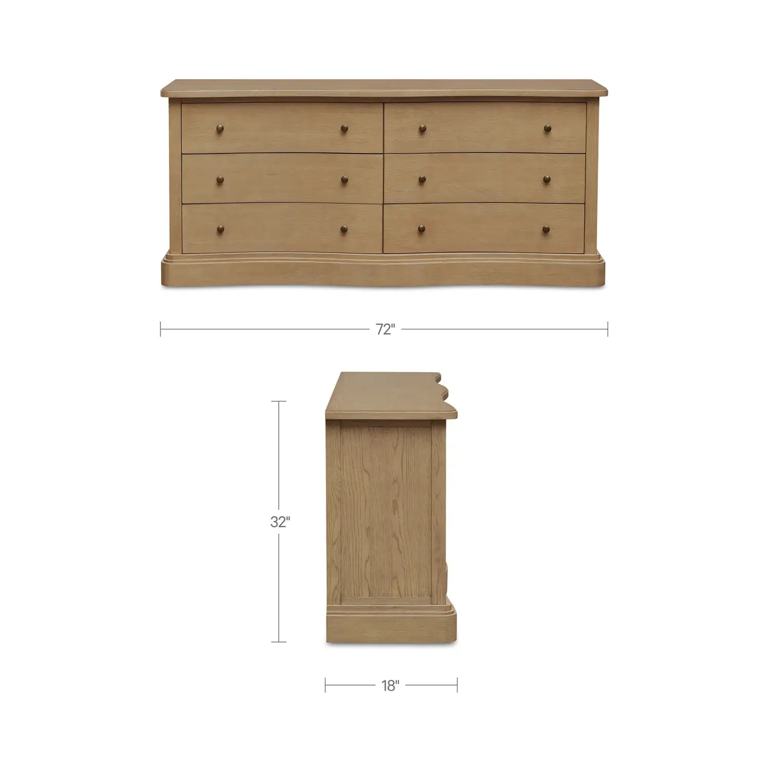 MOES, CLARENCE DRESSERS, DRESSERS