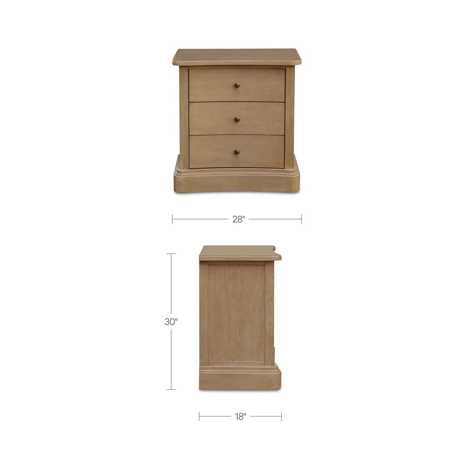 MOE'S, CLARENCE NIGHTSTANDS, NIGHTSTANDS