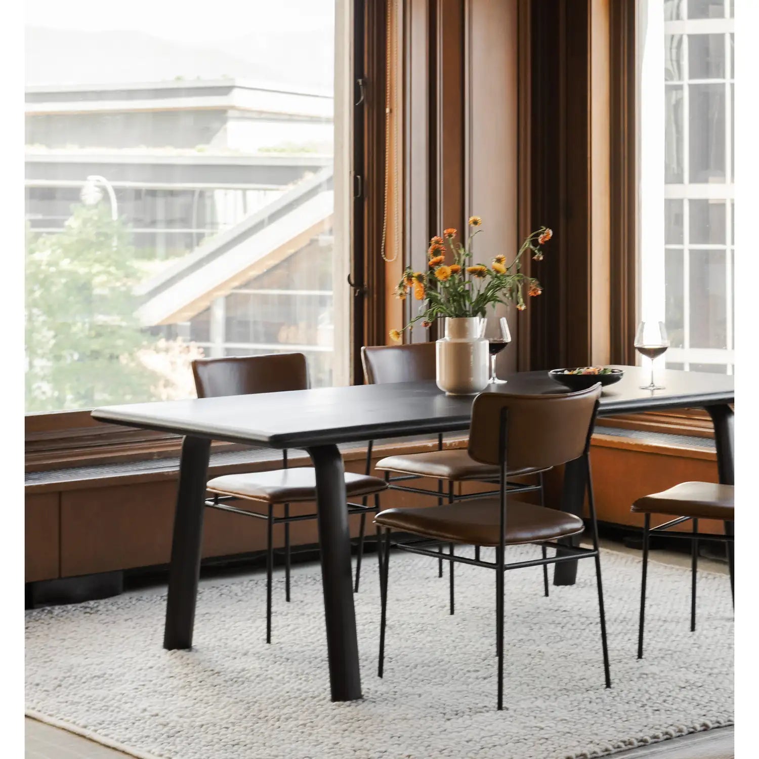 MOES, SAILOR DINING CHAIRS - SET OF TWO, DINING CHAIRS