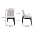 MOES, CHARLIE DINING CHAIRS - SET OF TWO, DINING CHAIRS
