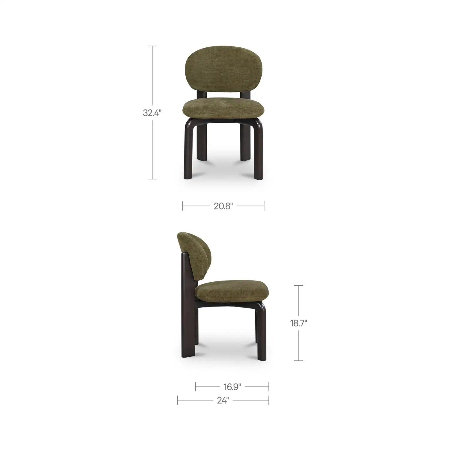 MOES, SAMI DINING CHAIRS - SET OF TWO, DINING CHAIRS