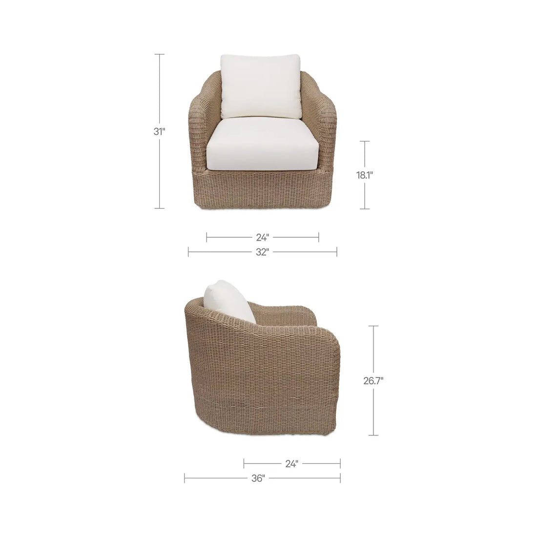MOES BODHI OUTDOOR CHAIRS - Outdoor Seating