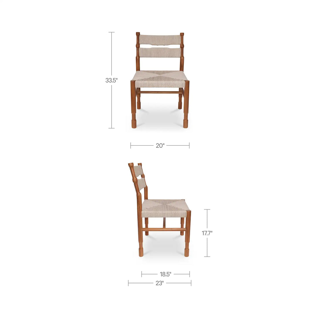 MOES RAF OUTDOOR CHAIRS - SET OF TWO - Outdoor Seating