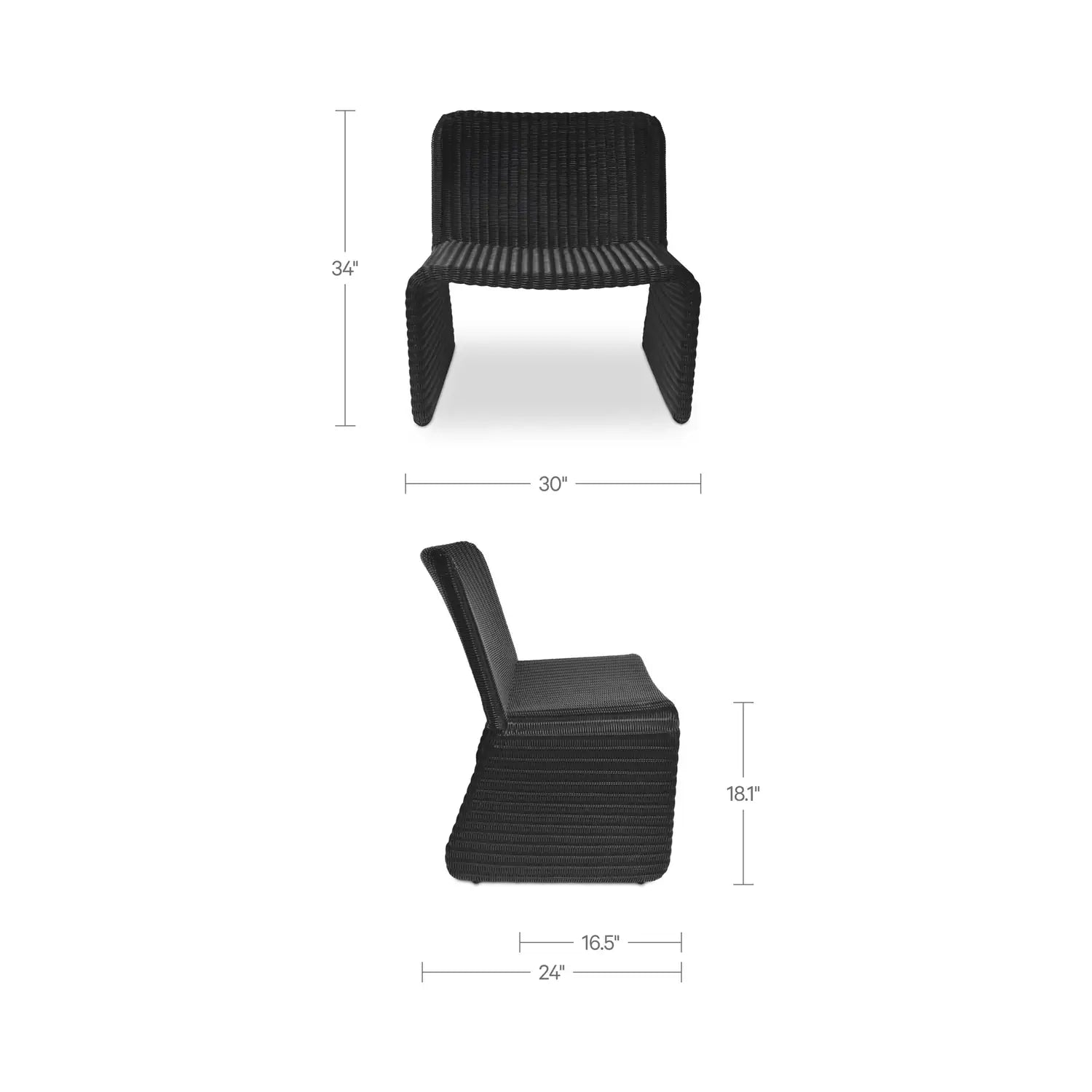 MOES ELLA OUTDOOR CHAIRS - Outdoor Seating
