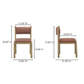 MOES, VILLETTA DINING CHAIRS - SET OF TWO, DINING CHAIRS