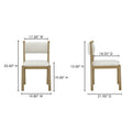 MOES, VILLETTA DINING CHAIRS - SET OF TWO, DINING CHAIRS