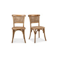 MOES, CHURCHILL DINING CHAIRS - SET OF TWO, DINING CHAIRS