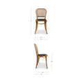 MOES, BEDFORD DINING CHAIRS - SET OF TWO, DINING CHAIRS