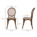 MOES, RIVALTO DINING CHAIRS - SET OF TWO, DINING CHAIRS
