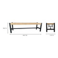 MOES HAWTHORN BENCHES - Benches, Ottoman, Stools