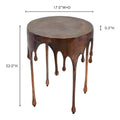 MOES COPPERWORKS ACCENT TABLES - Side
