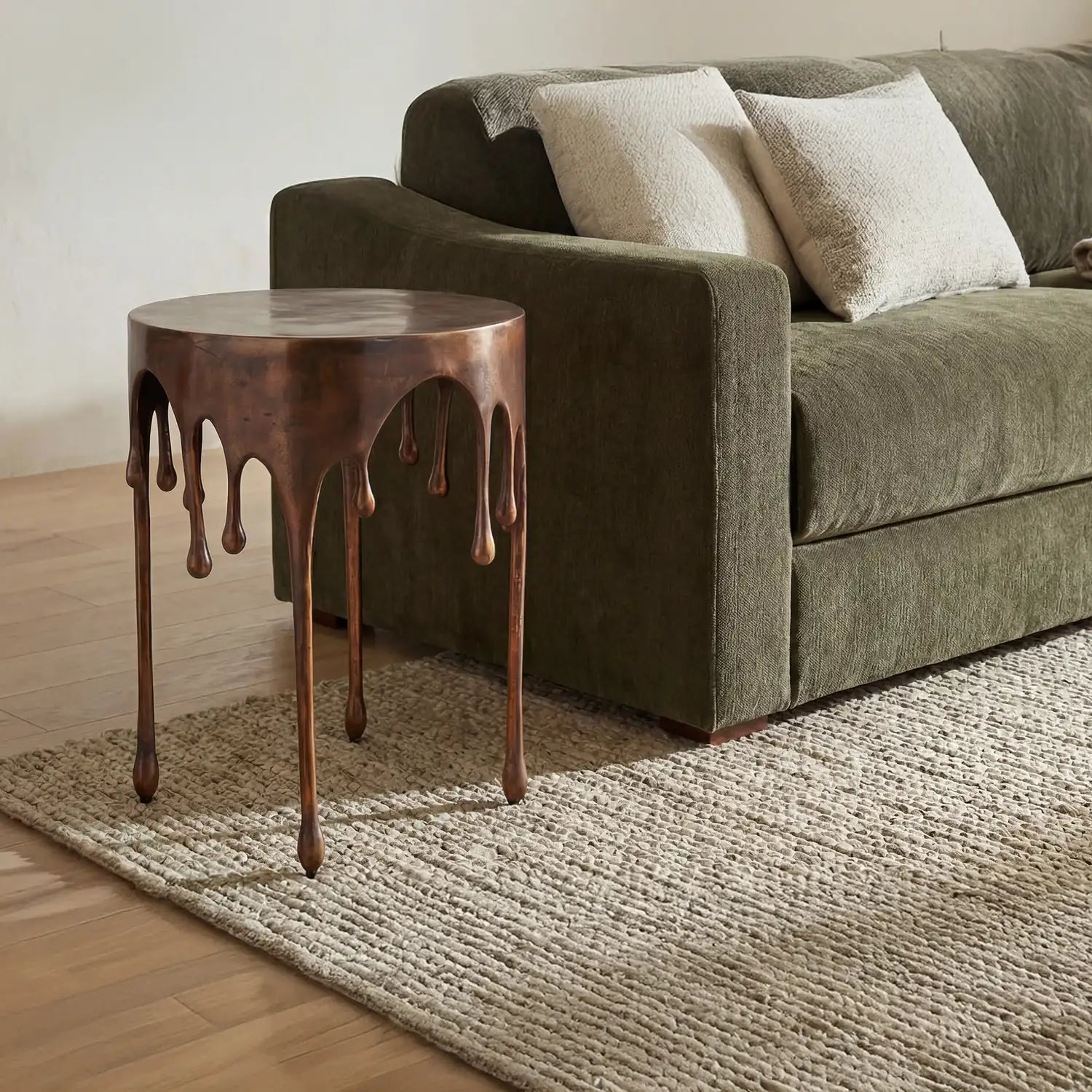 MOES COPPERWORKS ACCENT TABLES - Side