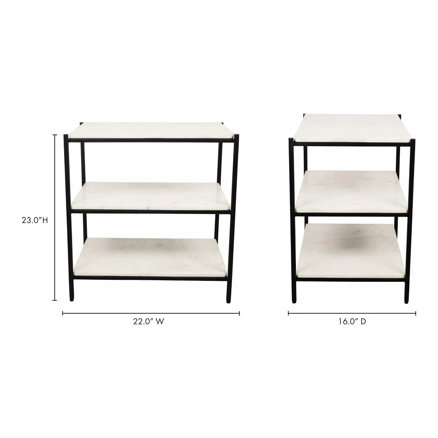 MOE'S, TRINE NIGHTSTANDS, NIGHTSTANDS