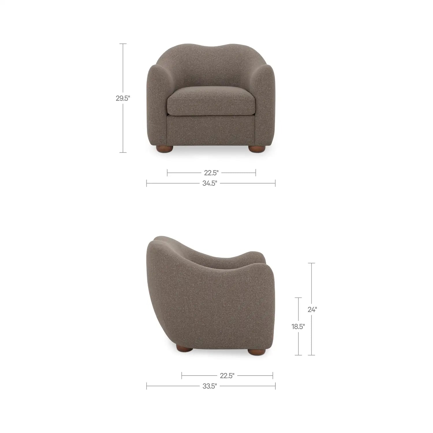 MOES, BRIA ACCENT CHAIRS, LOUNGE