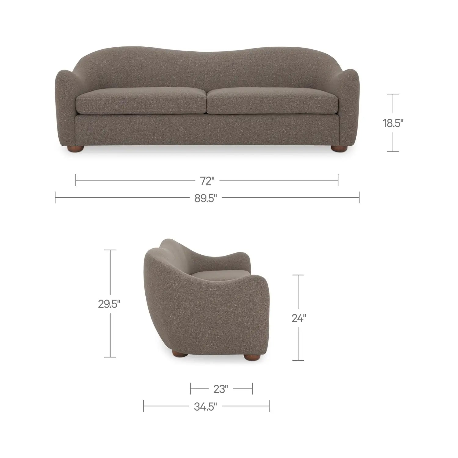 MOES, BRIA SOFAS, SOFA
