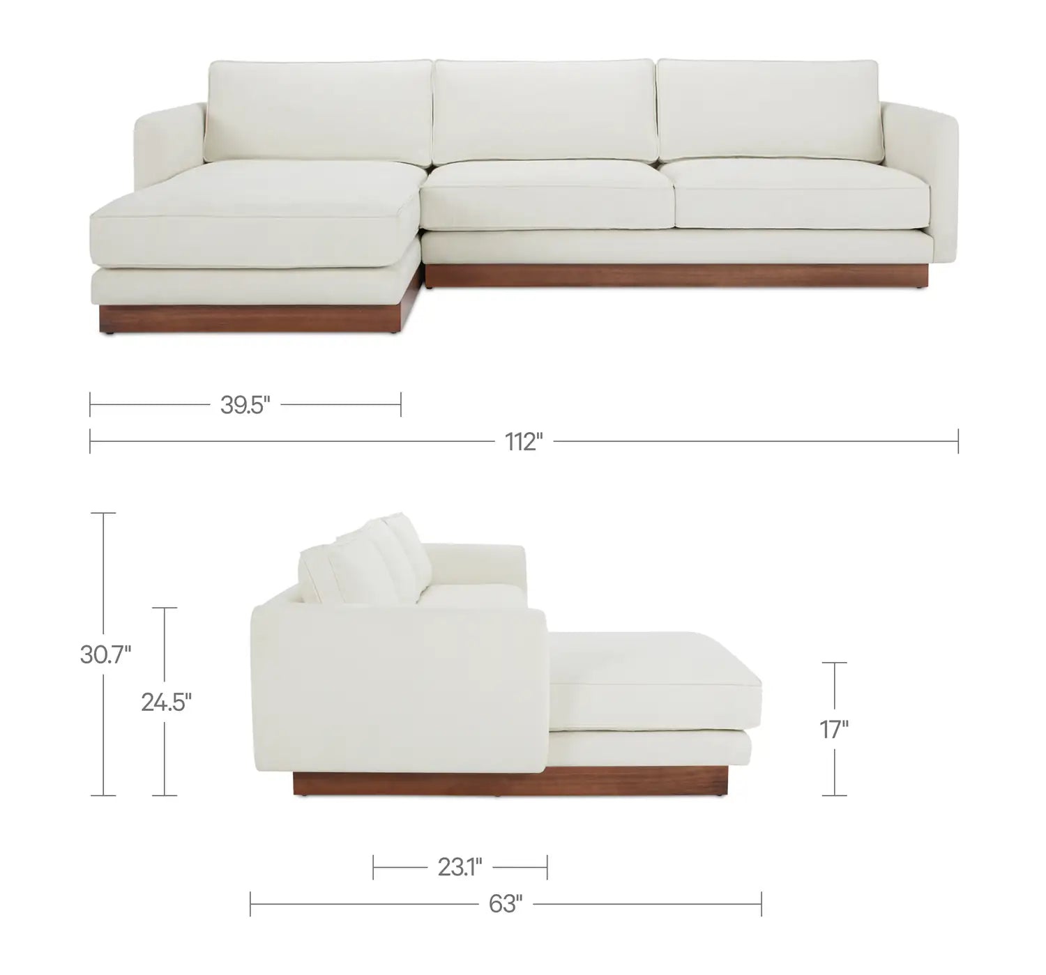 MOES, VERNON SECTIONALS, SOFA