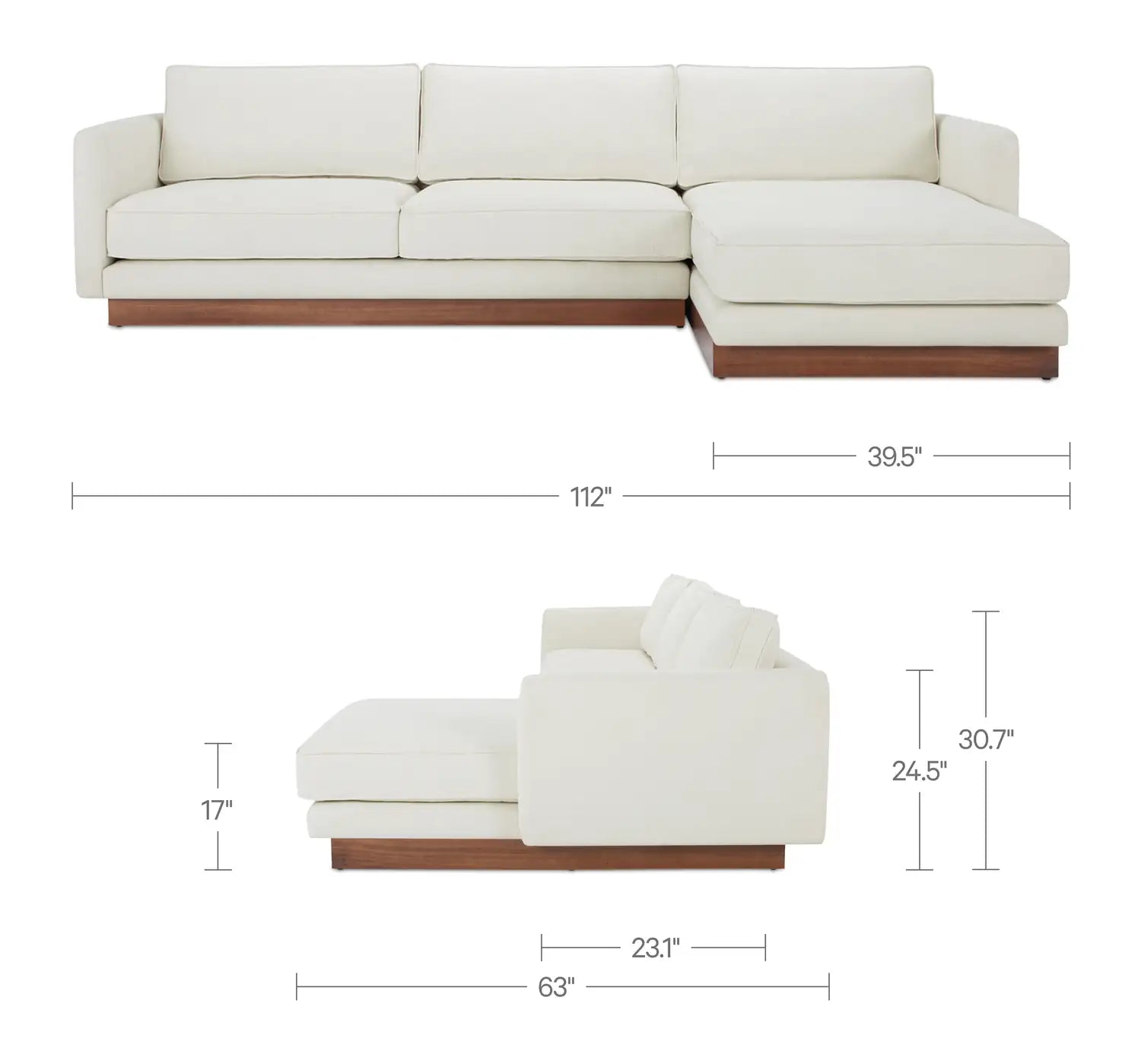 MOES, VERNON SECTIONALS, SOFA