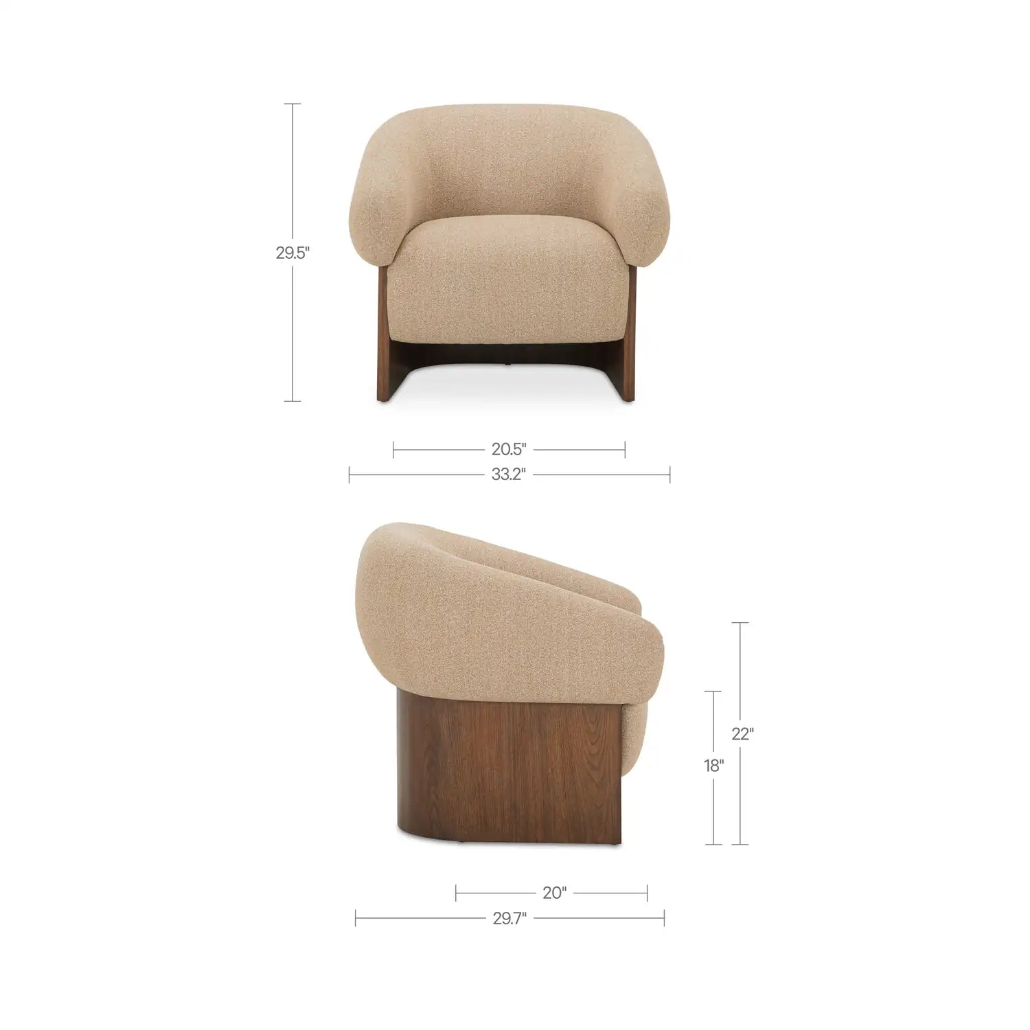 MOES, OTTO ACCENT CHAIRS, LOUNGE